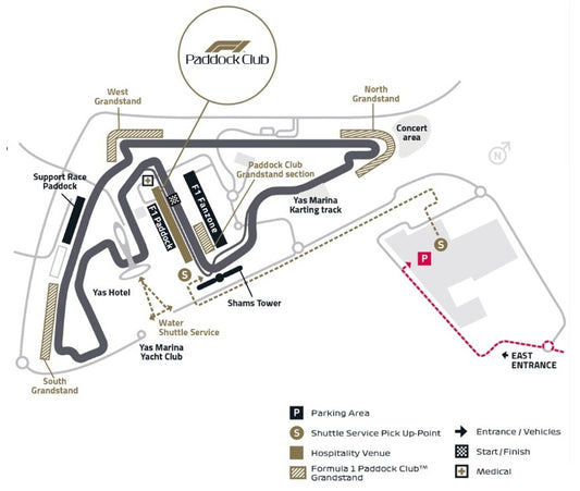 F1 Abu Dhabi - Paddock Club